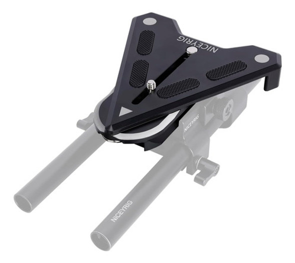 Placa De Liberacion Rapida Para Manfrotto-standard Para Dslr 0