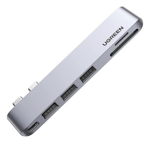 Ugreen Hub Adaptador Usb-c 6 Em 2 Para Macbook Air E Pro 0