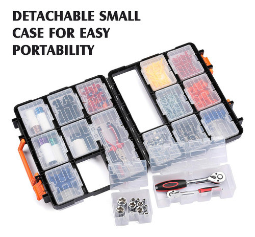 Caja Herramientas. Divisiones Desmontables.tornillos Etc. 1