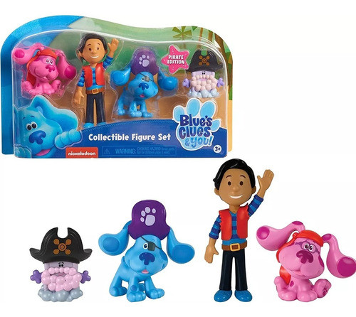 Figura Muñeco Pistas De Blue You Blue Magenta Jabon Pirata 0