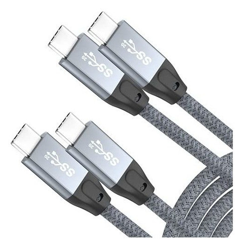 Cable Usb C A Usb C 100w 1.5ft Usb 3.2 20gbp Pack X2 0