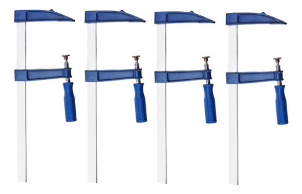 Prensa F Carpintero Sargento 200 Mm X 4 Unidades 0