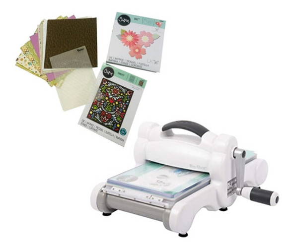 Troqueladora Sizzix Big Shot (white & Gray) Starter Kit 0