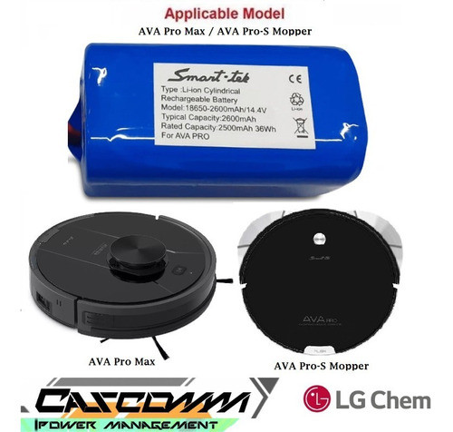 Bateria Aspiradora Robot Smart-tek Pro Max & Pro-s Mopper 1
