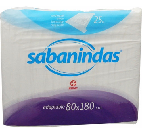 Sabanindas Extra Absorventes Zaleas Descartables De 80x180 0