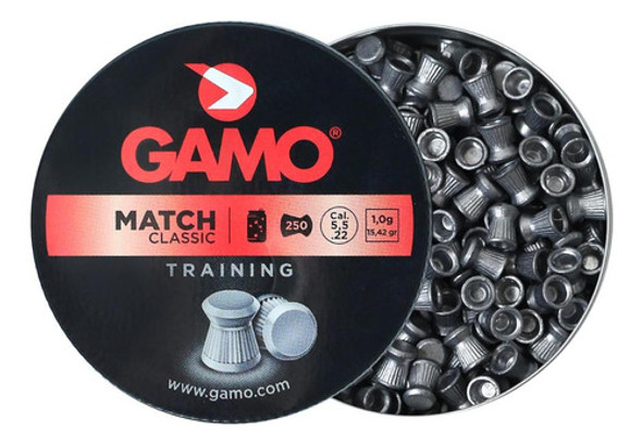 Munição Espingarda 5.5 Gamo Match Classic + Rocket Destroyer 1
