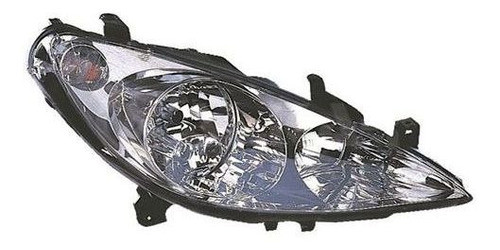 Semioptica Peugeot 307 Derecha Con Faro Auxiliar Importada 0