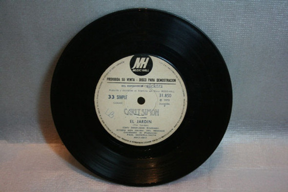 Carly Simon, El Jardin + Anticipacion, Simple Vinilo 1