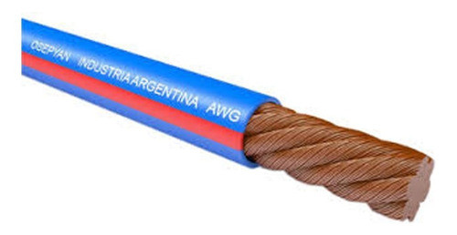 Cable Soldadura 1x25mm2 Az Extraflex Bajo Goma  X Mt 0