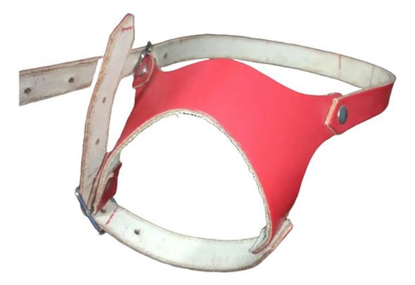 Bozal Perro Regulable De Cuero 2 Mediano 0