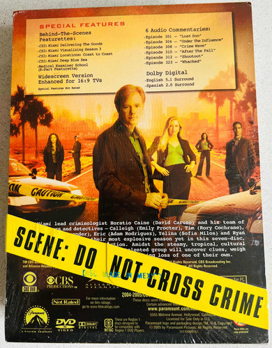 Csi Miami Third Season 1