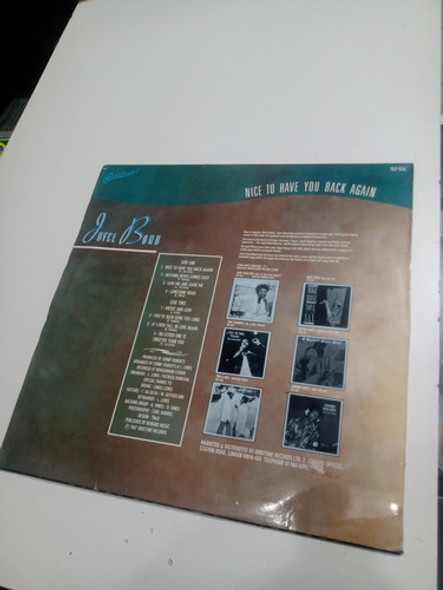 Lp Joyce Bond Nice To Haver You Back Again Importado 1