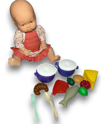 Bebé Julieta Cocinera Con Accesorios 0