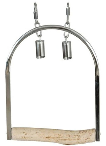 Paradise Toys Pequeño Acero Inoxidable Swing 8 Pulgadas W P 0