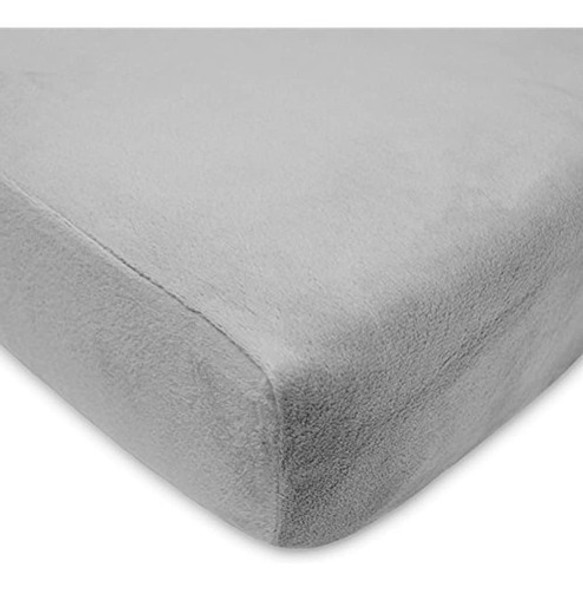 Tl Care - Sábana Ajustable De Chenilla Suave Heavenly Para C 0
