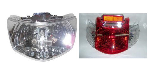 Optica Delantera Y Farol Trasero Gilera Revolution 125 0