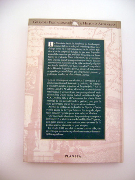 Leando N Alem Felix Luna Ucr Radicalismo Tapa Dura Boedo 1