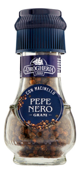 Drogheria Pimienta Con Molinillo Negra En Granos 45g 0