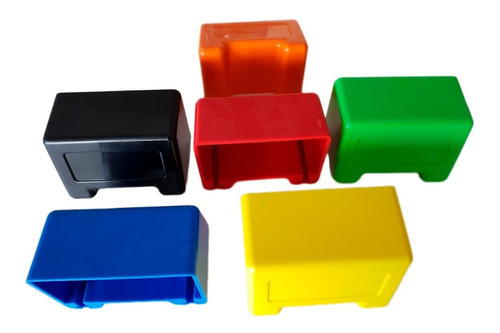 Regatón 100 X 50 50 De Pvc Maquinas Gimnasios Pata Atr 1