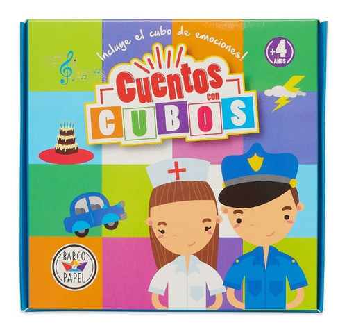 Juego De Mesa Cuentos Con Cubos Para Arma Tu Historia Niños 0