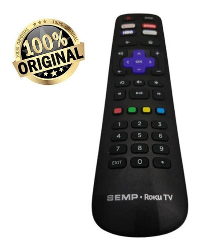 Controle Remoto Semp Roku Original Rcnw32266001120 Novo + Nf 1