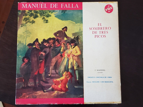 Manuel De Falla. El Sombrero De Tres Picos - Vinilo 0