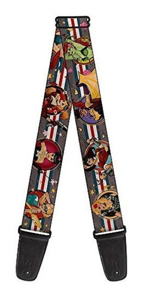 Correa Para Guitarra  Dc Bombshell Pinup Girls 0