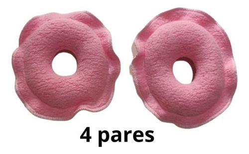 8 Unid Protetores Seios - Rosquinhas De Amamentação 4 Pares 0