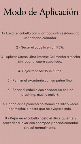 Kit Progresivo En Gel Cacao Ultra Intense Original!! 1
