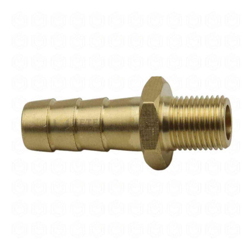 Espigão 1/4  X Rosca Macho M8x0,75 - Latão 0