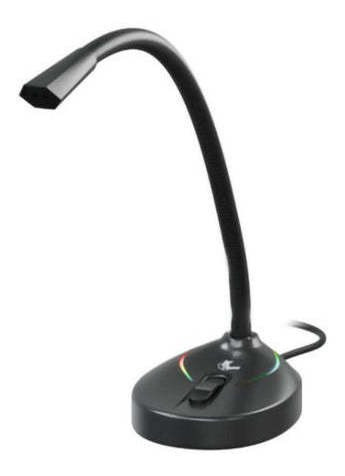 Micrófono Gamer Xtech Glassier Usb 0