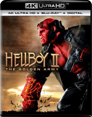 4k Ultra Hd + Blu-ray Hellboy 2 The Golden Army 0