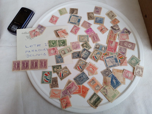 Antiguas Estampillas Paraguay Bolivia Variadas Leer L 11 0