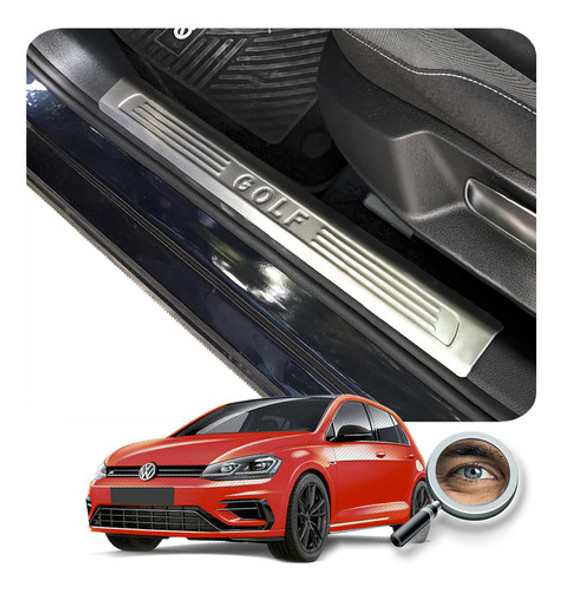Cubre Zocalos Int. P/ Golf Mk7 Acero Inoxidable Tuningchrome 0