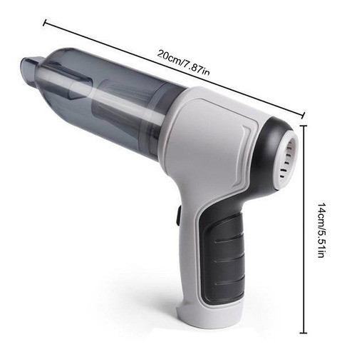 Aspiradora De Mano Inalambrica Recargable 4 En 1 Circuit 1
