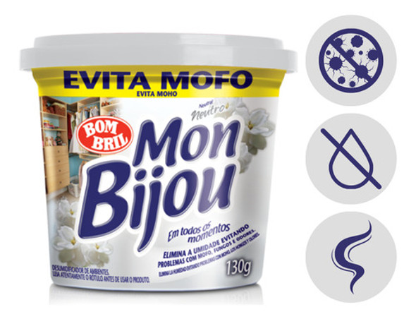 Anti Odores Mofo Neutro Guarda Roupa Mon Bijou Bombril 1