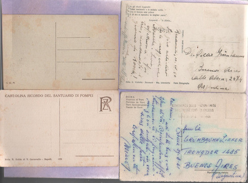 024_lote De 12 Tarjetas Postales De Italia 0