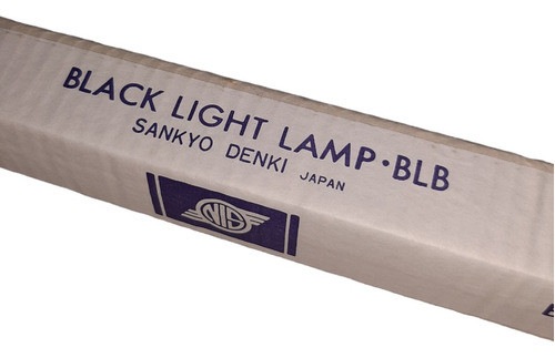 Tubo Fluor 30w Sankyo T8  El Fino # Luz Negra # 0