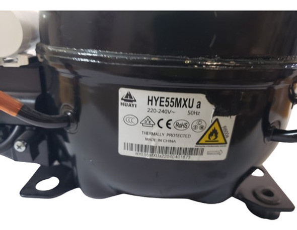 Compresor Heladera R 600a. 1/8+ Hp 1