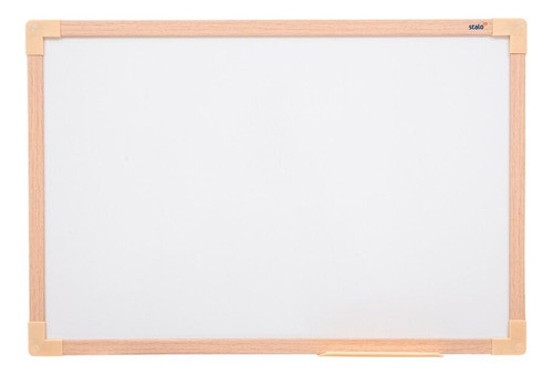 Quadro Lousa Branco Uv Soft Colors 60x40 Mold Carvalho Stalo 0