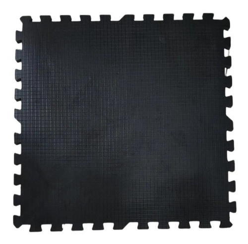 Piso Encastrable Goma Eva 90x90cm 10mm Negro 0