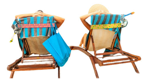 Toallas De Playa Coloridas Estilo Exclisivo, Ideales Silla 0