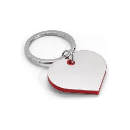 Kit 2 Chaveiros Coração Em Abs Vermelho 1
