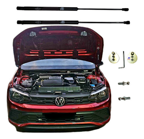 Volkswagen Virtus Kit De Amortiguador Para Capot 0