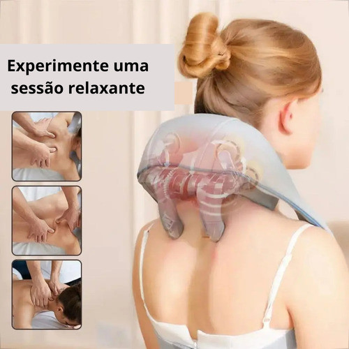 Massageador Colete Costas Pescoço Lombar Pernas Ombros Pés 1