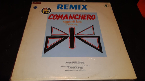 Raggio Di Luna Comanchero (remix) Doctors Cat Gee Wiz 1984 0