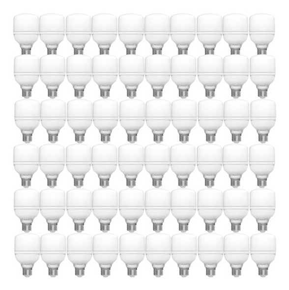 50 Lâmpada 30w Bulbo Hp Barracão Galpão Bivolt Led E27 Avant 0