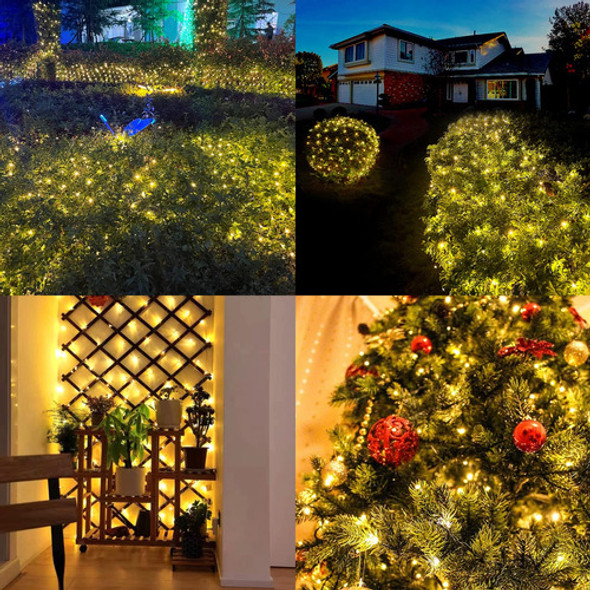 Red De Luces De Navidad Para Exteriores, 120 Luces Led De 5 1