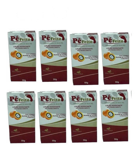 Loção Hidratante Pé Feito Antiressecamento 50g - 8 Unidades 0