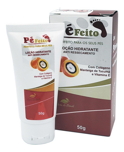 Loção Hidratante Pé Feito Antiressecamento 50g - 8 Unidades 1